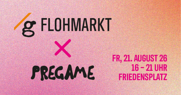 Standplatz – Fashion Flohmarkt: Fashion, Drinks & Beats
